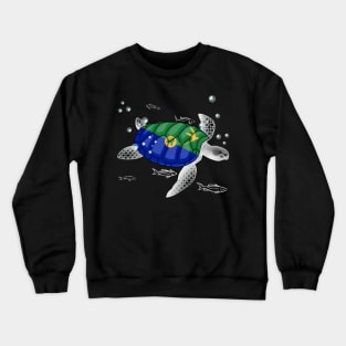 Christmas Island Turtle Crewneck Sweatshirt